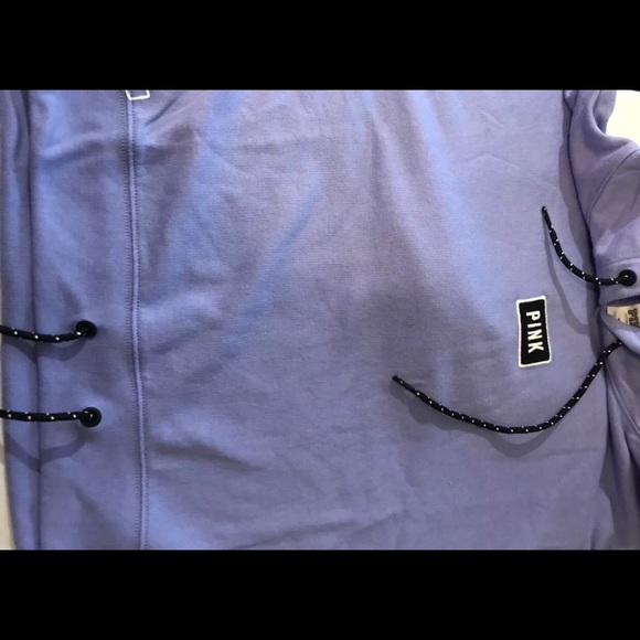 PINK VICTORIA'S SECRET CROPPED PULLOVER Violet - Picture 5 of 8